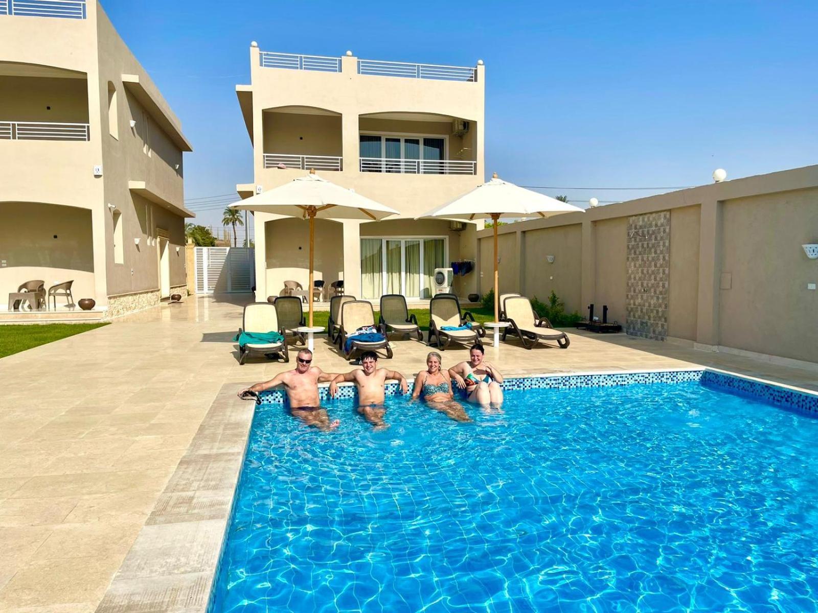 Royal Nile Villa - Pool View Apartment 1 Luksor Dış mekan fotoğraf